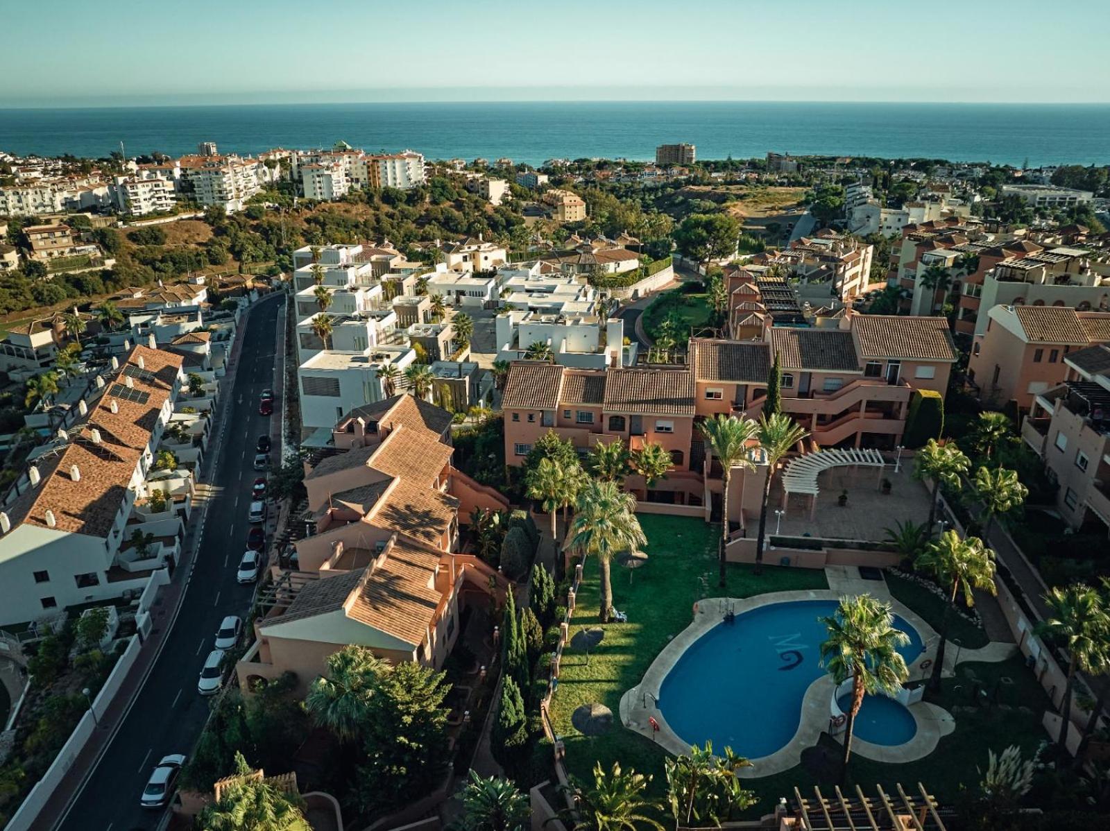 Cozy Penthouse Riviera Del Sol Apartamento Málaga Exterior foto